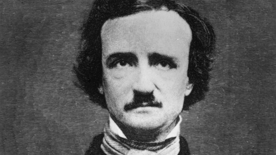 American poet <strong>Edgar Allan Poe</strong> (1809-49) also wrote short stories and essays and is widely credited with inventing the modern detective story. A master of dark, spooky atmosphere, he became a sensation after the 1845 publication of his narrative poem "The Raven."