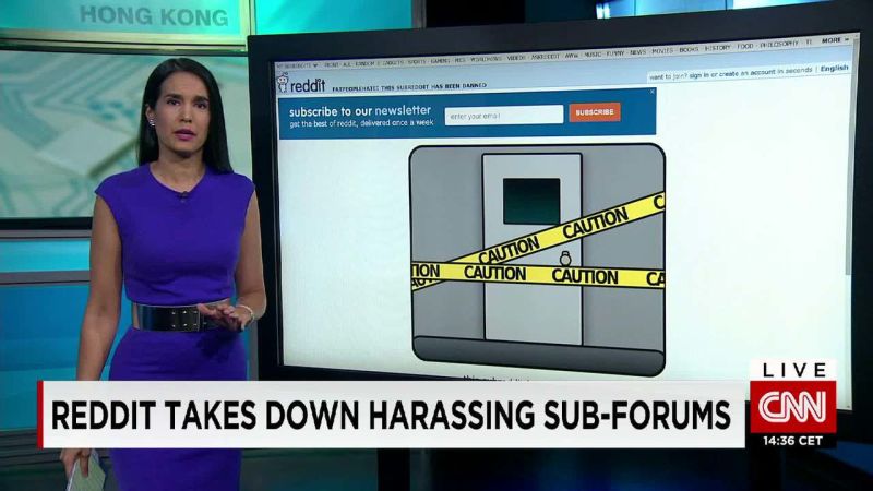 Reddit acts against online harassment CNN