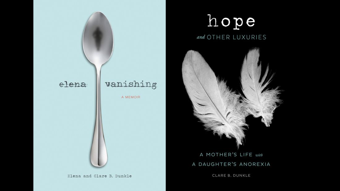 Elena and Clare both wrote books about their experiences and the process behind Elena's descent into anorexia, as well as her recovery, from their own perspectives. 