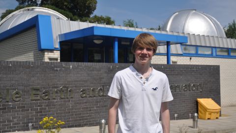 Tom Wagg was an intern at Keele University's observatory when he discovered the planet.