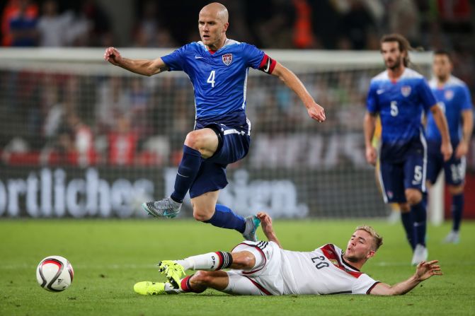 Michael Bradley was one of few recognized names in the U.S. lineup for the match against the Germans, but the inexperience mattered little.