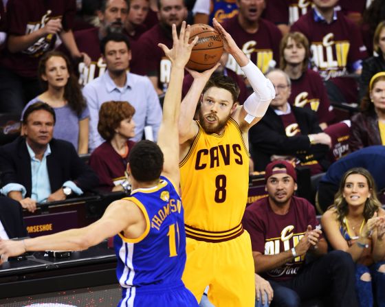 Matthew Dellavedova, the Cavs reserve point guard, emerged as a surprise star in last year's finals when Irving went down with an injury. 