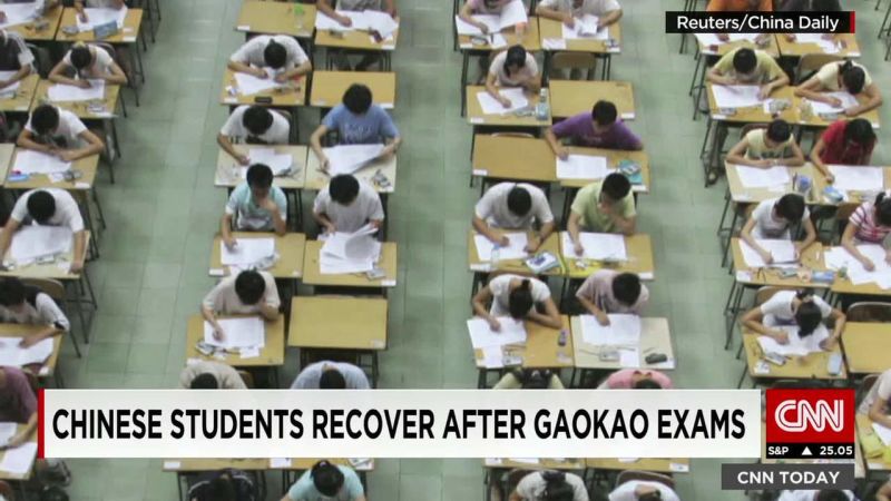 Chinese students recover from the Gaokao | CNN