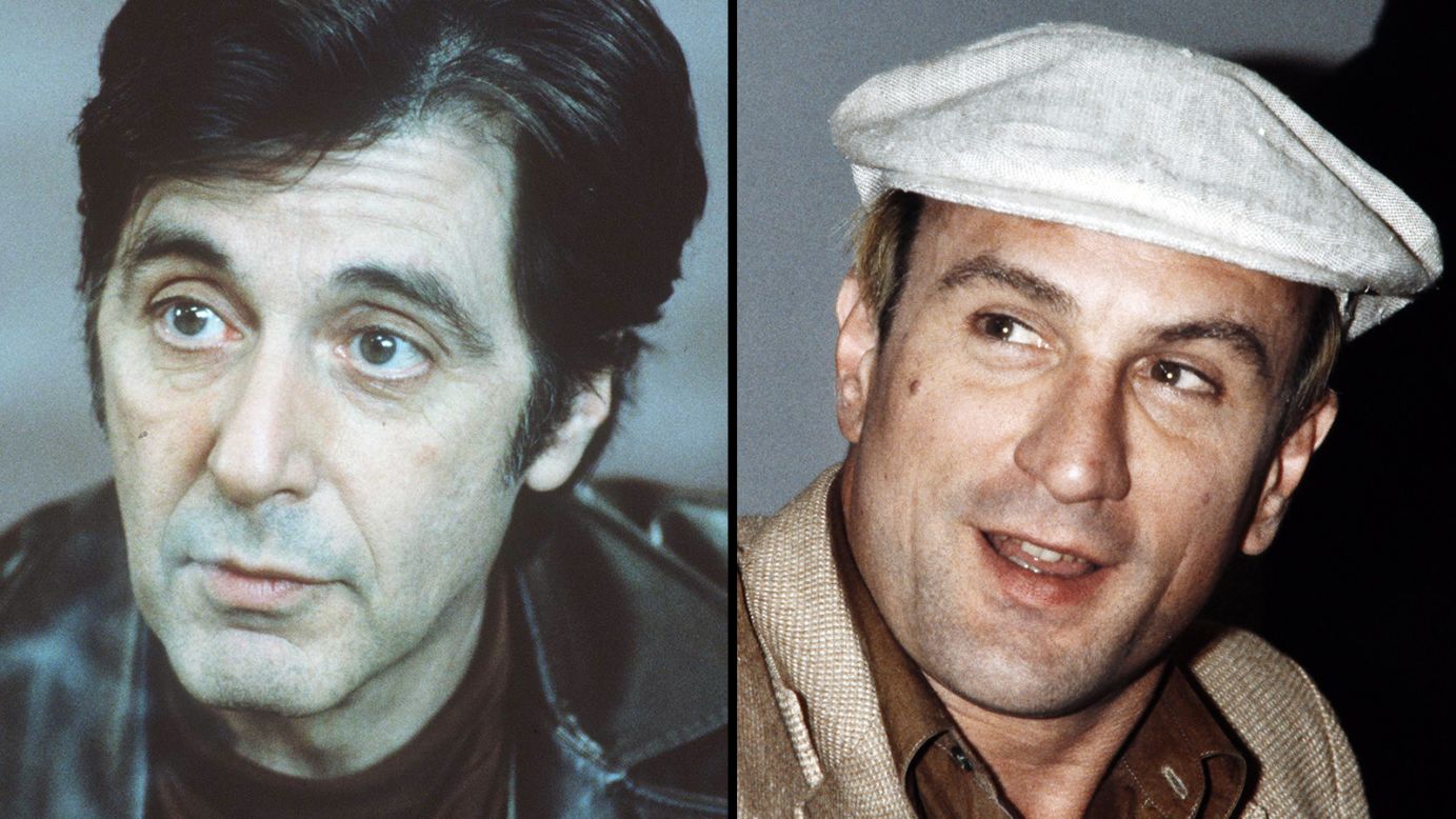 No, Al Pacino, left, and Robert De Niro don't favor each other that much. But who hasn't mistaken one of the great Italian-American actors for the other? The pair first appeared onscreen together<a href="http://www.ifc.com/fix/2014/12/15-things-you-probably-didnt-know-about-heat" target="_blank" target="_blank"> in the same scene in 1995's "Heat,"</a> to much fanfare.
