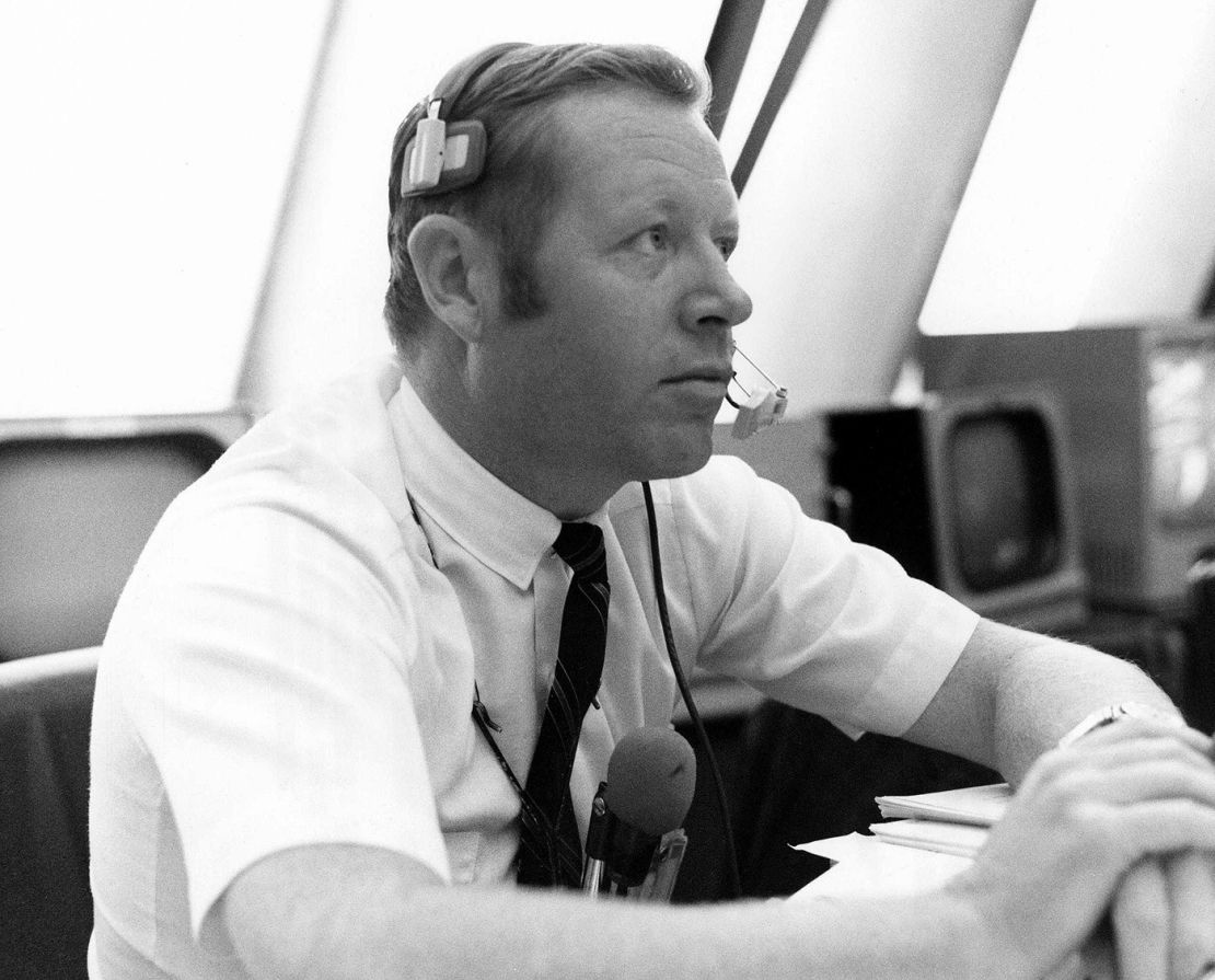 Jack King in November 1969, calling the launch of Apollo 12.