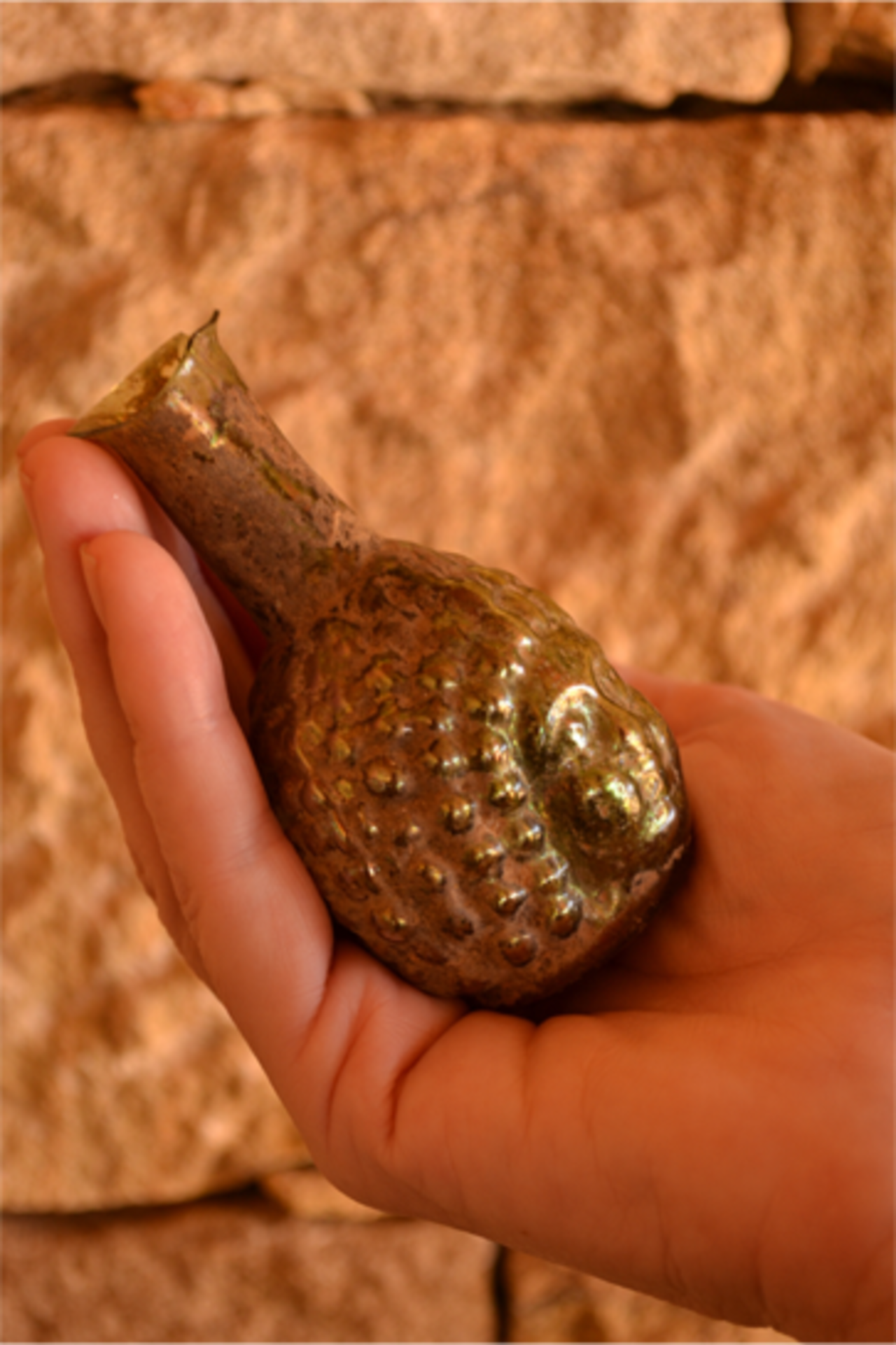 Schofield also uncovered a Roman-era perfume flask
