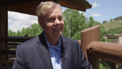 Sen. Lindsey Graham in Park City, Utah on June 12, 2015.