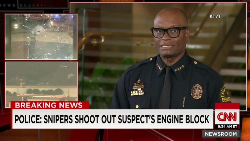 Dallas Police: Bomb Exploded Near Headquarters | CNN