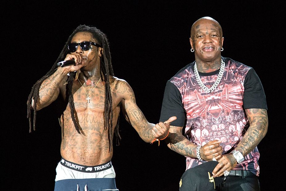 Rappers Dwayne "Lil Wayne" Carter, left, and Bryan "Birdman" Williams were once the father and son of Cash Money Records. But in 2015 the pair became embroiled in a $51 million dollar court battle over Carter's contract and the delayed release of "Tha Carter V."