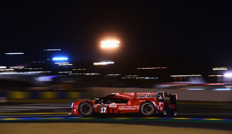 Porsche's No. 17 car was led by ex-F1 star Mark Webber, who co-drove with Bamber's fellow New Zealander Brendon Hartley and Hulkenberg's German compatriot Timo Bernhard.