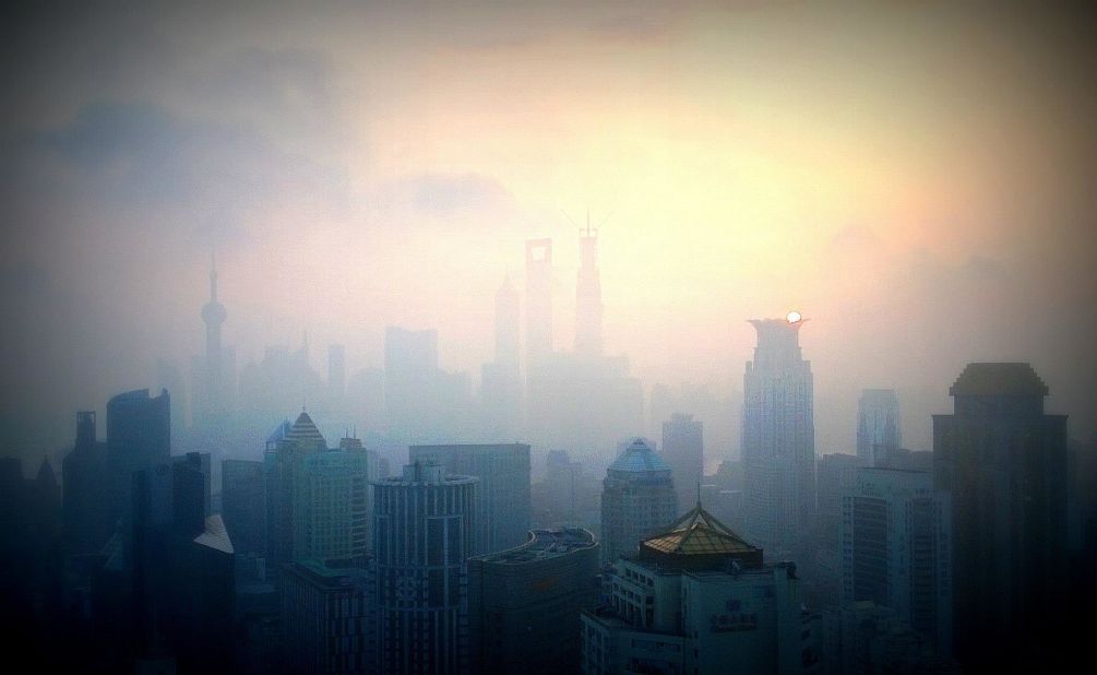 <a href="http://ireport.cnn.com/docs/DOC-953846">William Lin</a> captured this peaceful moment of the sun peeking through Shanghai smog. The air pollution is so heavy in China that<a href="http://money.cnn.com/2015/02/11/news/china-foreign-executives-pollution/" target="_blank"> 53%</a> of American companies in China are having trouble filling executive positions.
