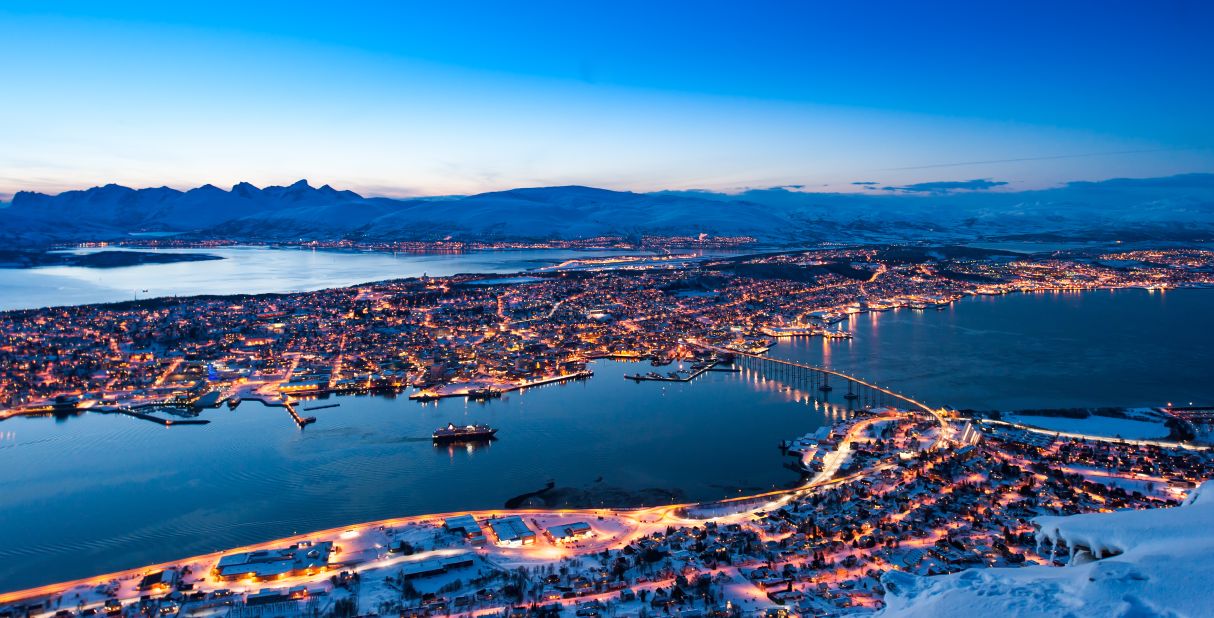 Most travelers to Norway tend to visit Oslo and Bergen, but the northern town of <a href="http://www.lonelyplanet.com/norway/northern-norway/tromso" target="_blank" target="_blank">Tromso</a> is also worth a look. About 250 miles north of the Arctic Circle, the area offers<a href="http://www.msm.no/" target="_blank" target="_blank"> a midnight sun marathon in summer</a>; reindeer sleigh rides, dog sledding and skiing in winter; and the Polar Museum. 