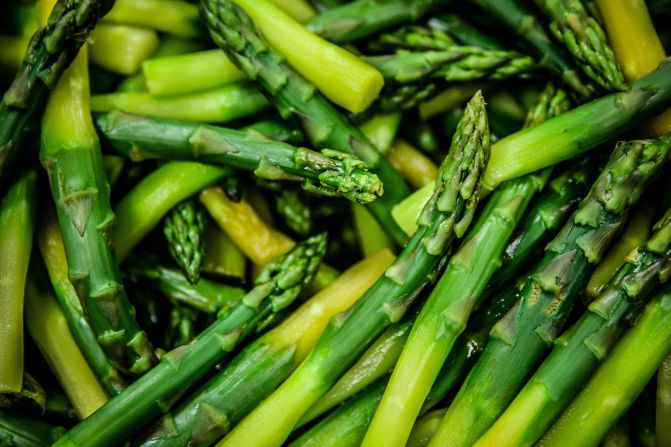 Lorry loads of food have been delivered to the kitchen ranging from asparagus, which will be served with a beef main course...