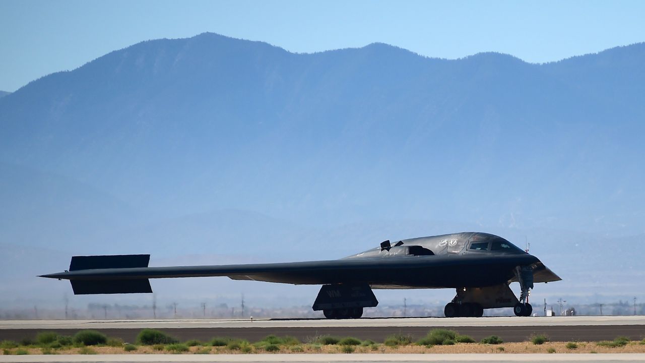 B-2 stealth bombers have been sent to bases in England as part of U.S. military exercises in Europe.