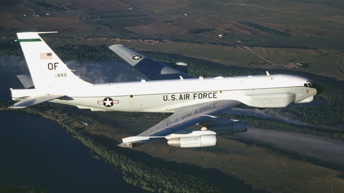 The RC-135U Combat Sent, based at Offutt Air Force Base, Nebraska, provides strategic electronic reconnaissance information to the president, secretary of defense, Department of Defense leaders and theater commanders.