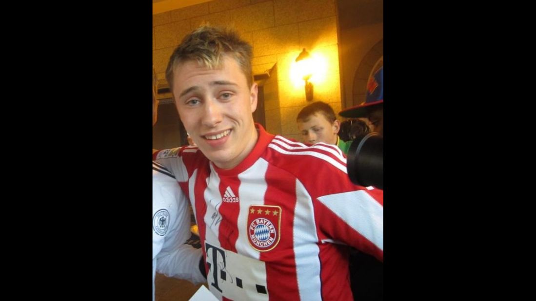Niccolai Schuster, one of the five Irish students killed in the collapse.