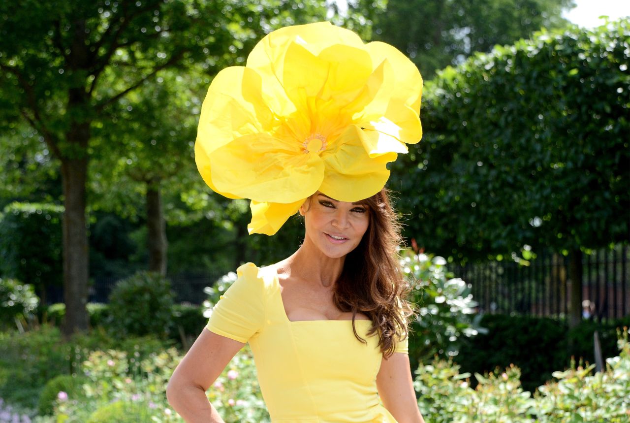 For many, it's a case of standing out and being seen as it is for the actress and presenter Lizzie Cundy.