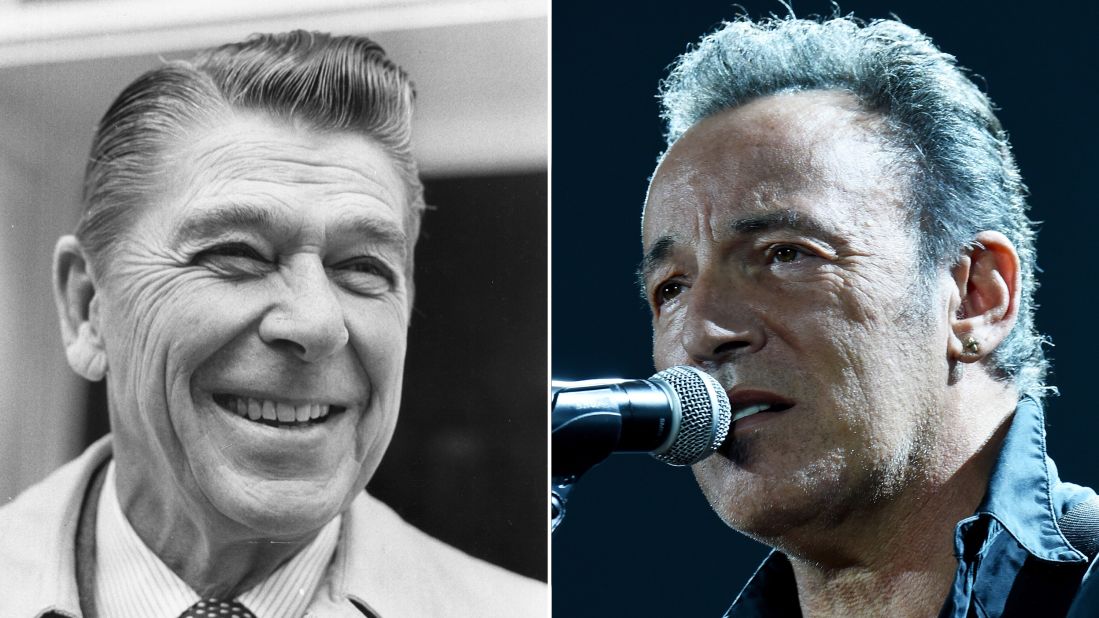 Bruce Springsteen asked Ronald Reagan's campaign to stop using his 1980s hit "Born in the U.S.A."