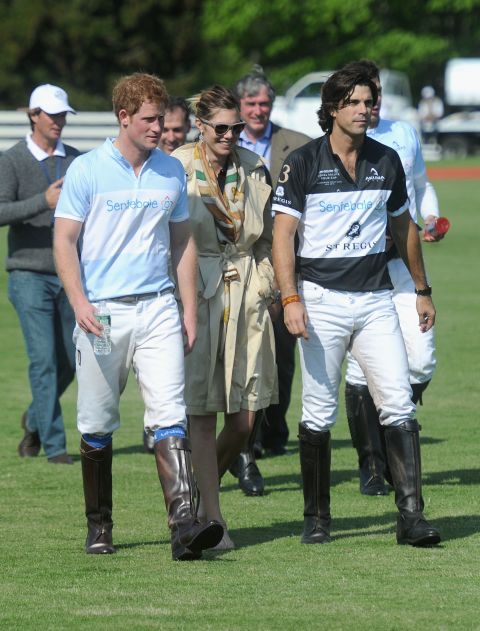 The sport has also brought him in close contact with Prince Harry and the pair have become close through the Prince's Sentebale charity.