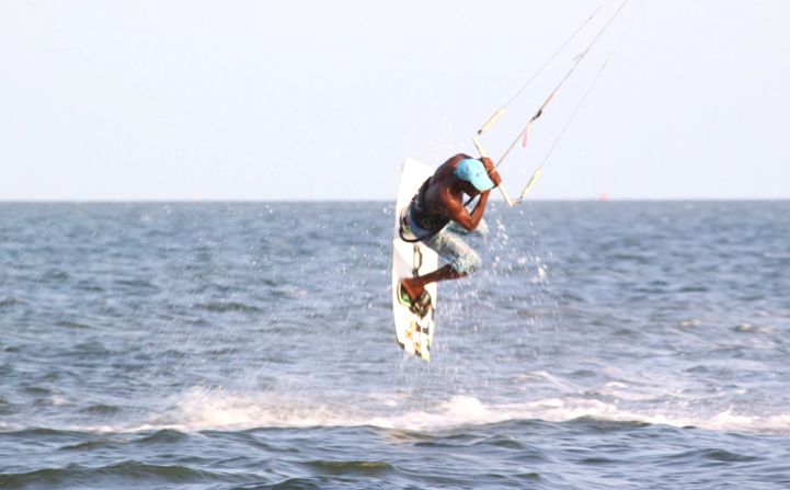 The shallow waters off Maputo have become a haven for kite surfing. Bruno Chamisse, a local kite surfer, told CNN: "It's all about balance and control of the kite and your body." <a href="https://www.cnn.com/video/data/3.0/video/world/2015/06/01/extreme-sport-kitesurfing-mozambique-spc-african-voices.cnn/index.xml" target="_blank">Learn more about the sport here. </a>