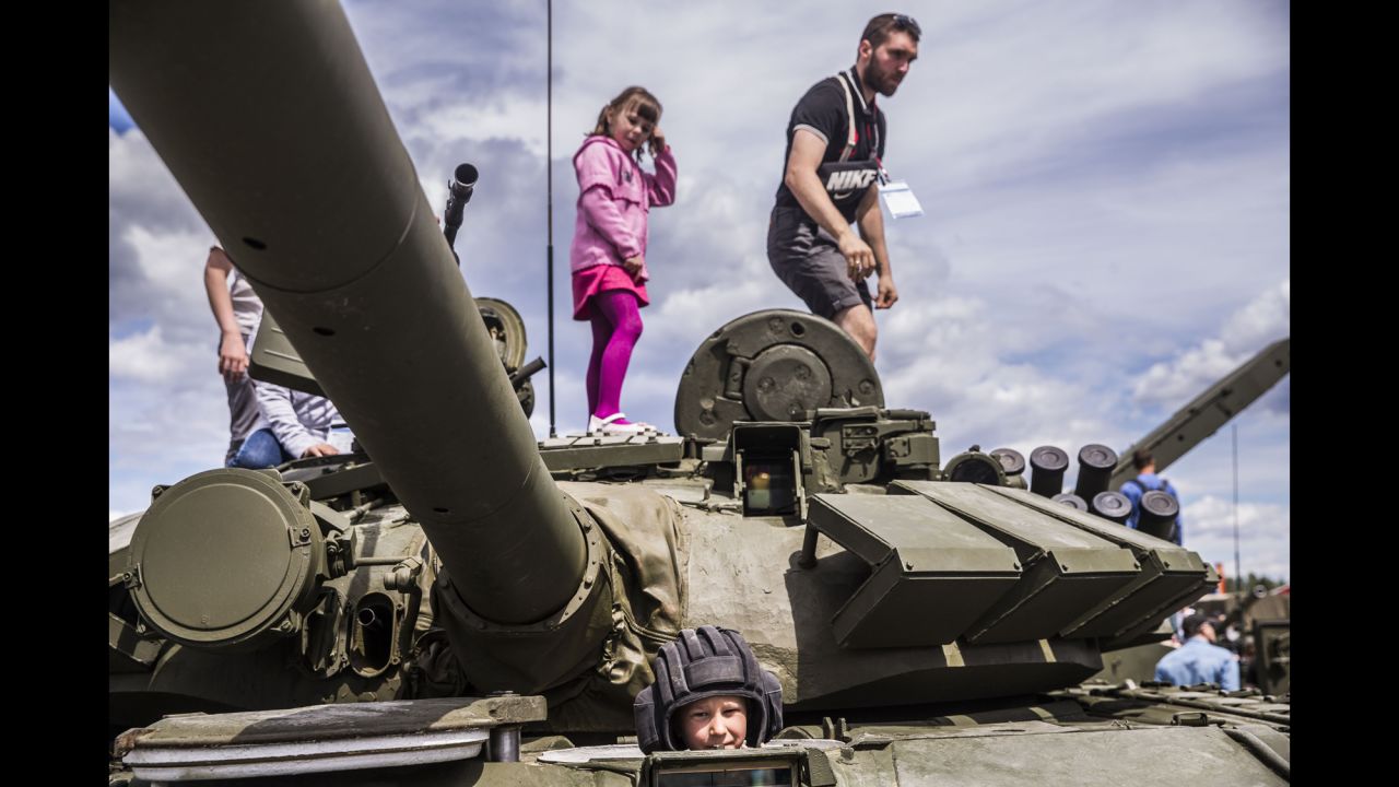 CNN visited Russia's new Patriot Park on the outskirts of Moscow, where civilians get the chance to play around with tanks, missile launchers and other assorted bits of Russian hardware.