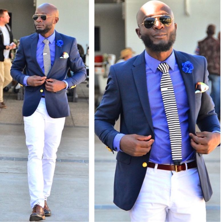 As he continues to juggle his 9-to-5 job (he works in finance) with his and passion for fashion, the oft-described "best dressed man in Namibia" continues to take it all in his stride. "No, it's not hard. To me (the title) is an honor. But yet it's nothing to me because this is who I am."