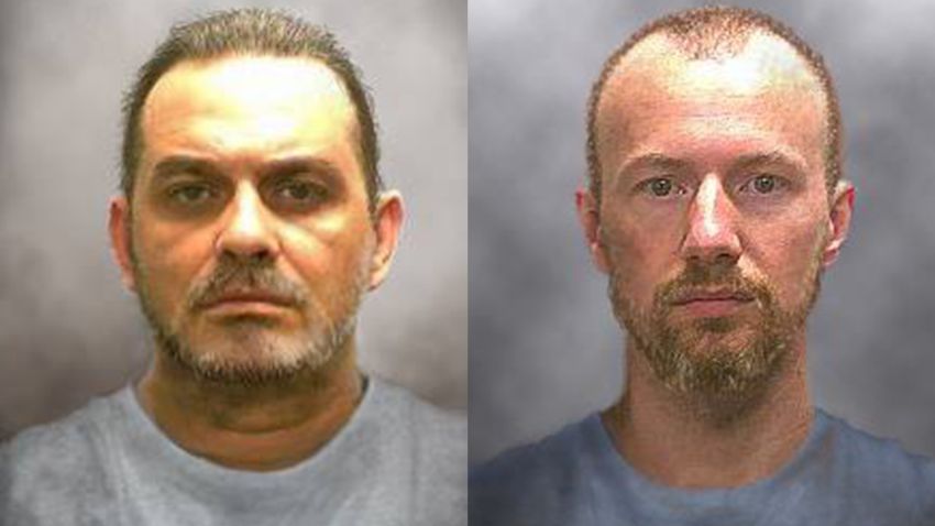 manhunt prisoners split enhanced images