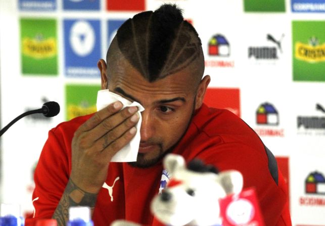 In a press conference shortly after his court hearing, Vidal asked for forgiveness "from all Chileans who have him as a symbol" and promised to "give everything to win the Copa." He said: "I put the lives of my wife and other drivers at risk. I'm really sorry and grateful to everyone for their support."