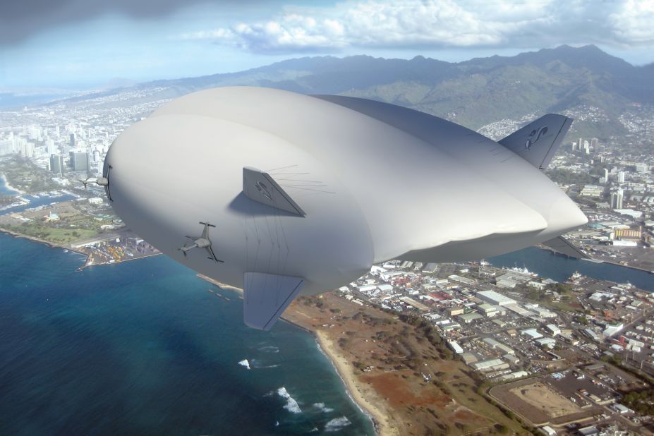 Lockheed says its airship uses only one tenth of the fuel required by helicopters per ton and, like helicopters, can access remote areas around the world.