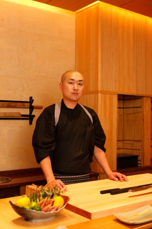 Ishibashi Masakazu is the executive head chef at Ginza Sushi Ishi, a spinoff from the Tokyo favorite. 