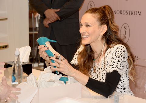 Sarah Jessica Parker's alter-ego in 'Sex and The City' was known for her love of high-end shoes. Last year, the actress who played Carrie launched a real-life shoe line called the SJP Collection.
