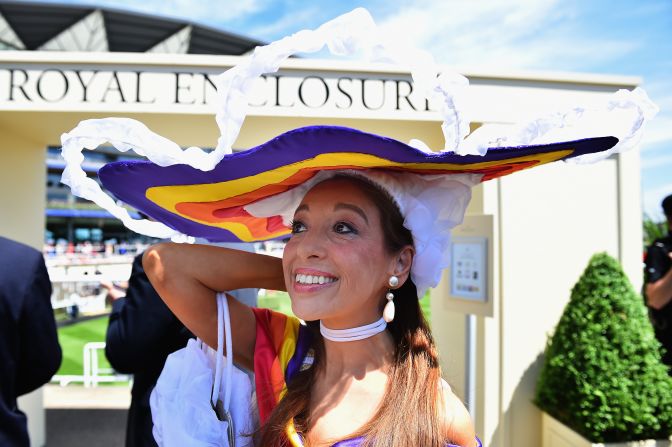 There are no questions asked for members of the Royal Family seeking entry to the Royal Enclosure but everyone else must wear a hat and formal attire.