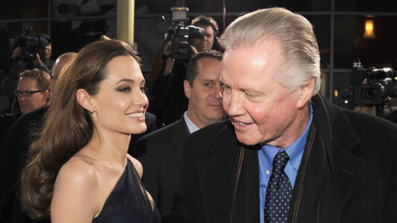 Angelina Jolie and her Oscar-winner dad Jon Voight share more than just a passion for stage and screen. Neither is shy about using star power to highlight topics they feel passionately about. She works to highlight the plight of refugees while he, has been active in support of Republican political candidates and conservative causes.