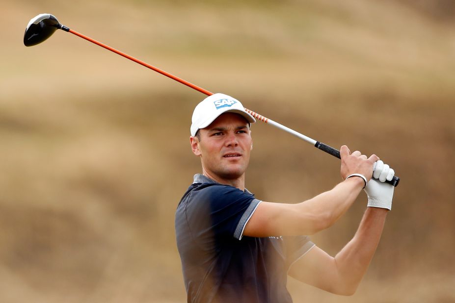 Germany's Martin Kaymer was looking to defend the title he won in 2104.