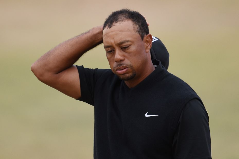 Tiger Woods endured a nightmare start to the tournament with a 10-over 80, his worst round at a U.S. Open.