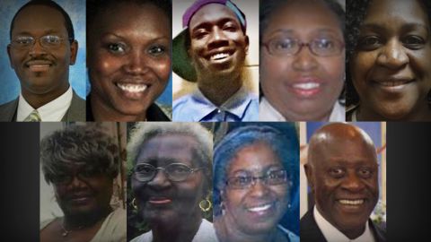 9 victims Charleston split