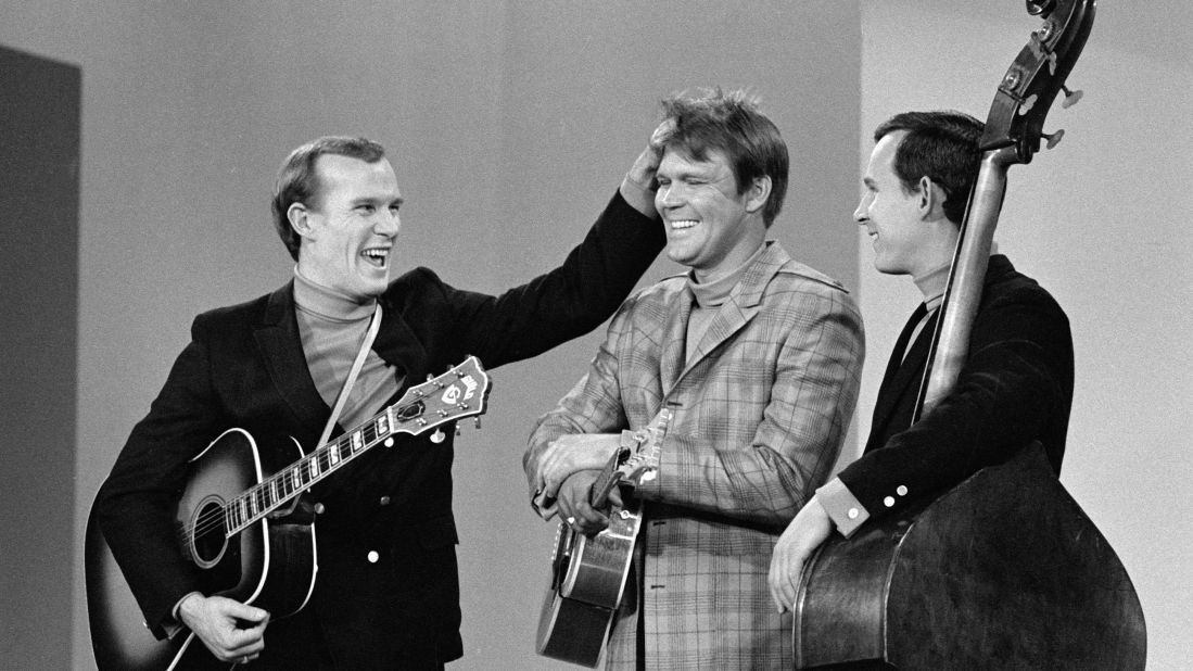 Campbell became a regular on "The Smothers Brothers Comedy Hour" with Tom, left, and Dick Smothers. In 1968, Campbell became a co-host of the summer replacement series, "The Summer Brothers Smothers Show," on CBS.