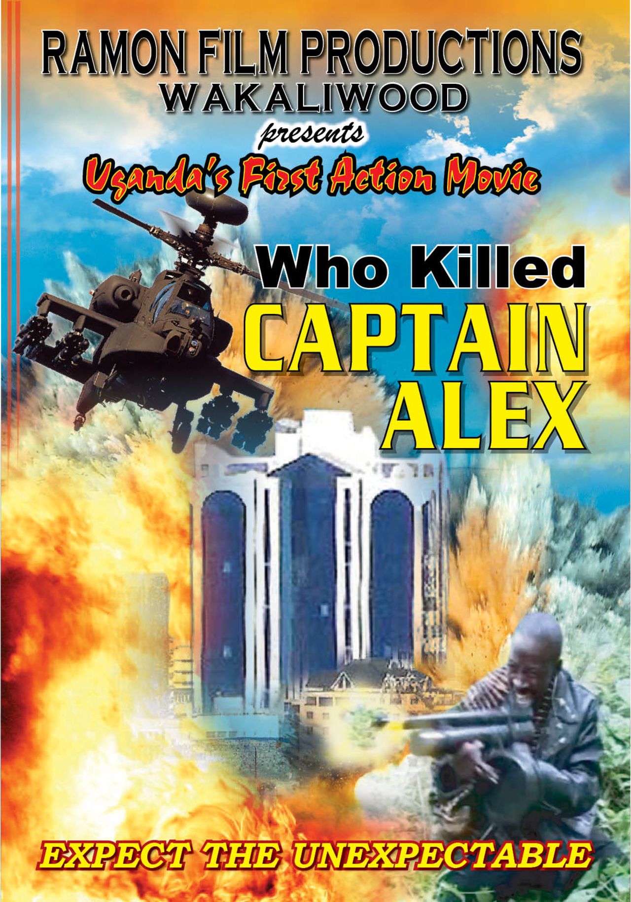 Poster for the 2010 film Who Killed Captain Alex? The movie's trailer has had more the 2 million views on YouTube.