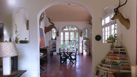 Ernest Hemingway's home in Havana is due to receive $860,000 in building materials from the U.S., as part of an agreement signed by the Cuban government and the U.S.-based foundation working to preserve the famed writer's Cuban home.