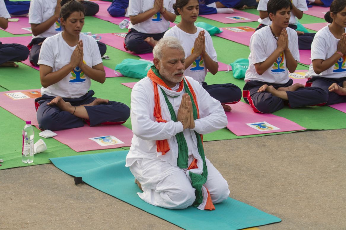 Om-washing': Why Modi's yoga day pose is deceptive, Arts and Culture
