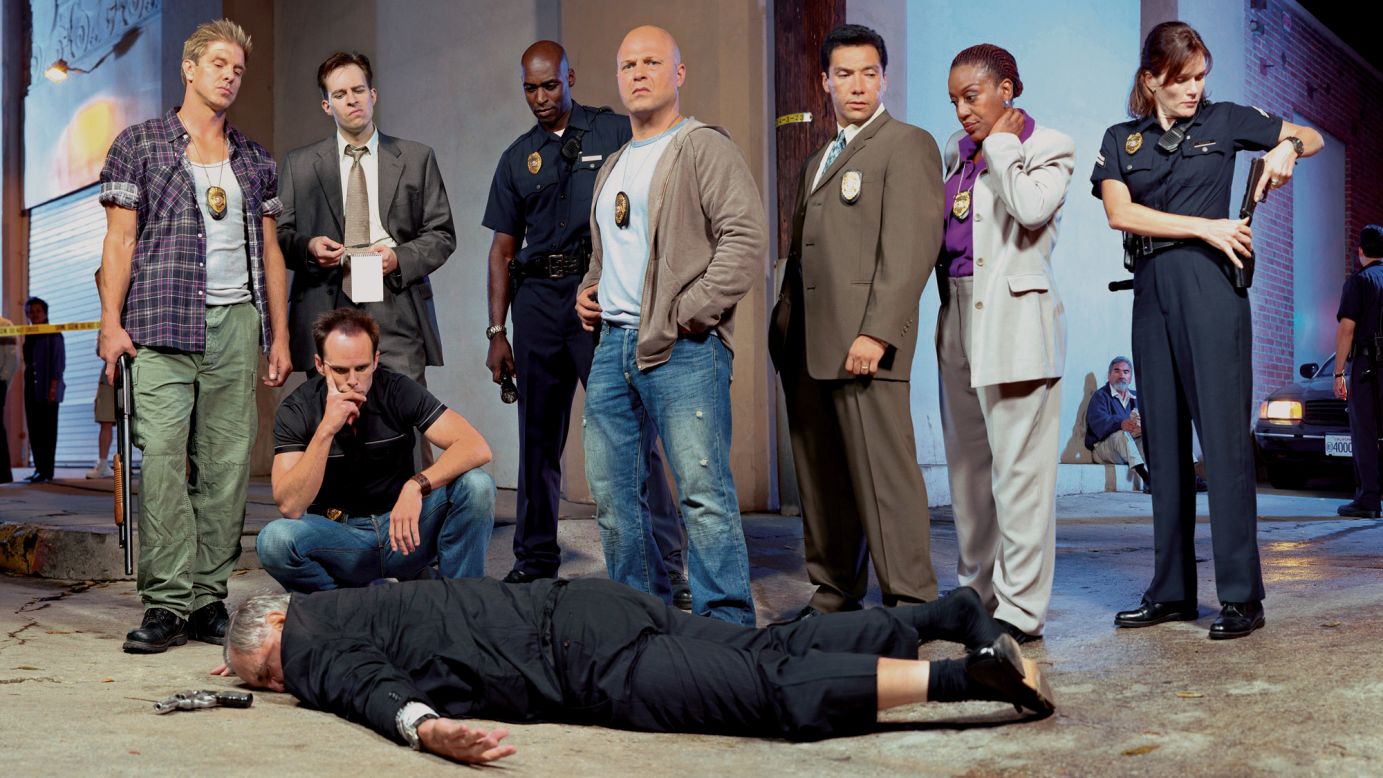 "The Shield" starred Michael Chiklis, center, as a corrupt L.A. cop who generally got his way. The show revitalized Chiklis' career; before "The Shield," he was known for more lightweight roles such as "The Commish" and "Daddio."