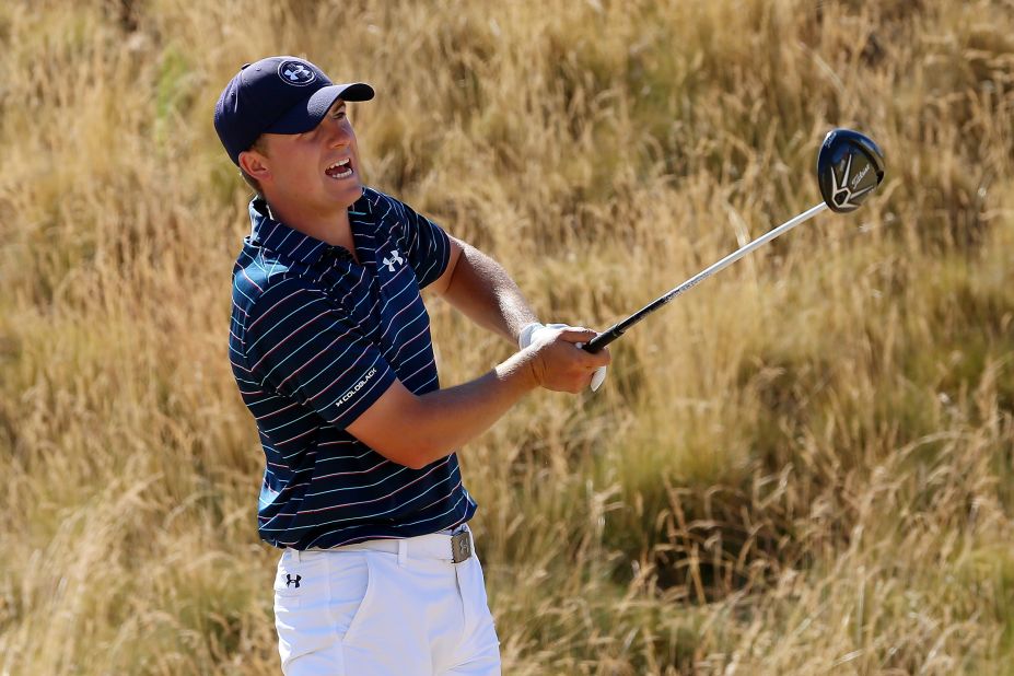 Spieth showed typical determination to edge ahead of the leading pack on the final day to claim back-to-back majors.