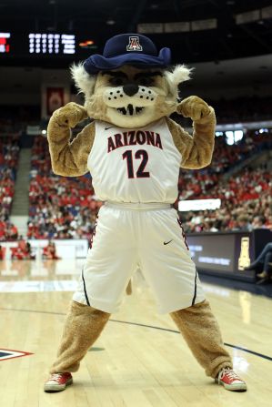 Wilbur. This terrifying wildcat is the mascot for the University of Arizona.