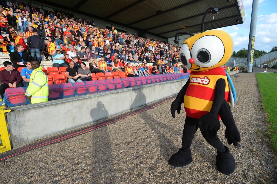 Spare a thought for this poor guy. Jaggy Macbee is out of work following Kingsley's arrival at Partick. There's no alternative career for football-loving, human-sized bees...