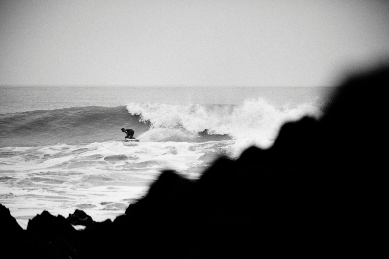 The 35-year-old gets into the water at any given opportunity.