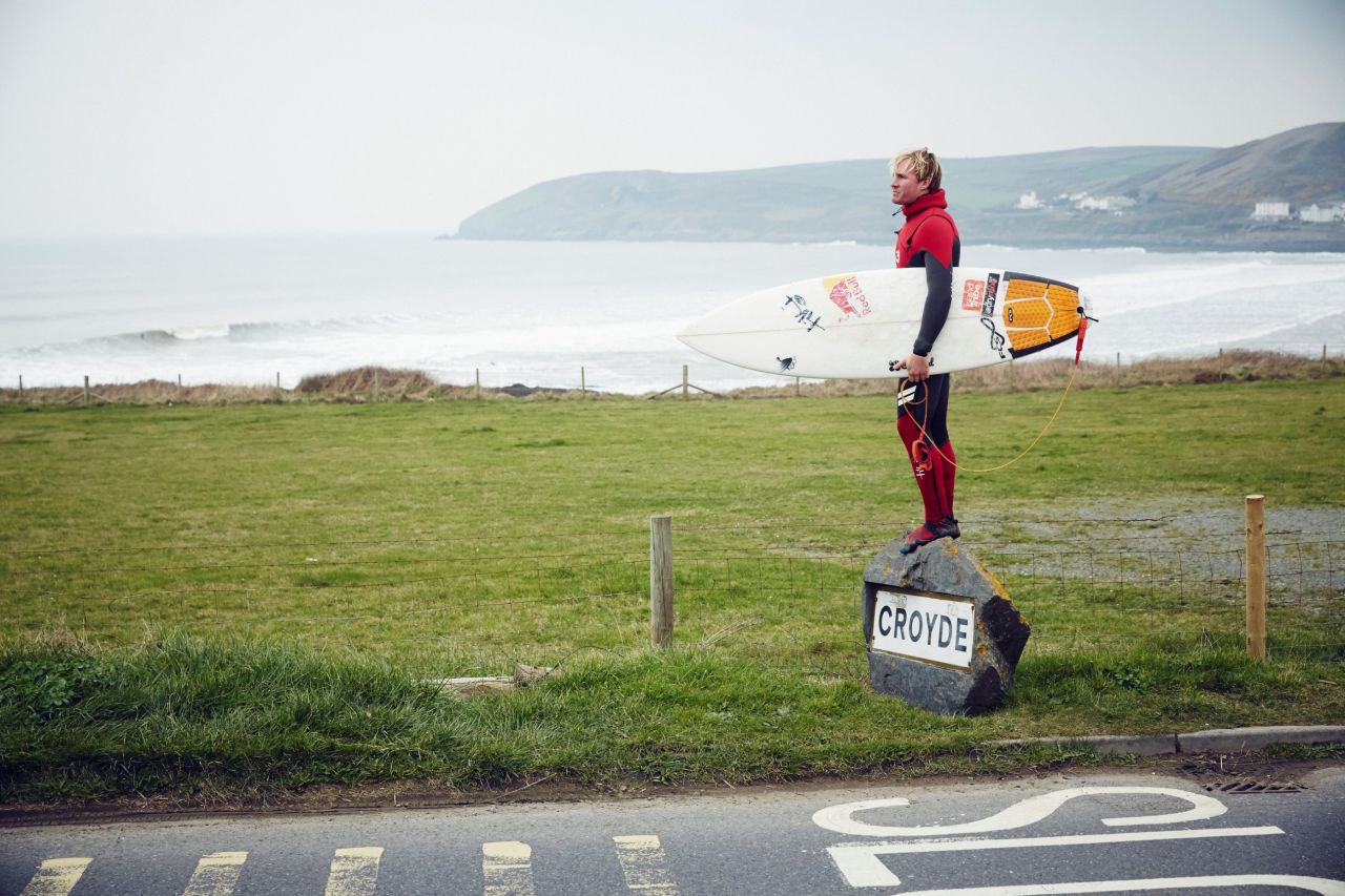 Cotton had started on the traditional route of contest surfing, but struggled at local level before being attracted to the lure of the big waves.