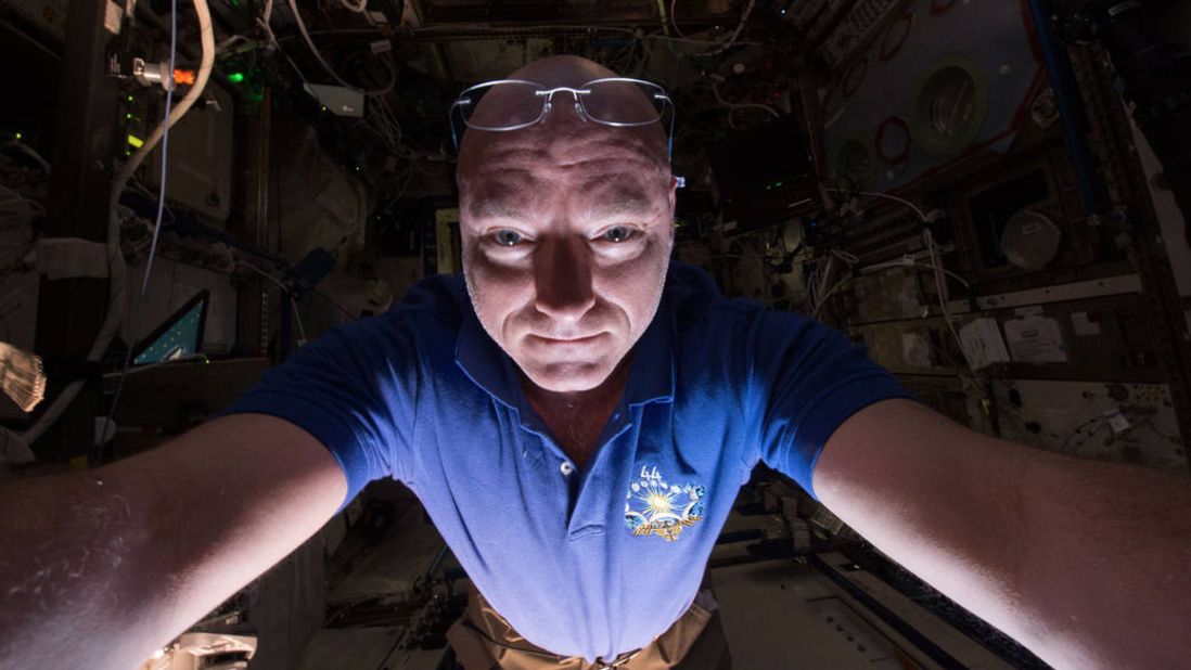 NASA astronaut Scott Kelly <a href="https://twitter.com/StationCDRKelly/status/612297716530565120" target="_blank" target="_blank">tweeted this selfie</a> aboard the International Space Station on Saturday, June 20. His face is illuminated <a href="http://www.cnn.com/2015/06/22/tech/nasa-astronaut-selfie/" target="_blank">by the light reflected from Earth.</a>