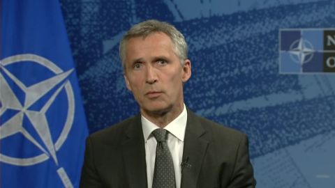 NATO chief Jens Stoltenberg condemns Russia's incursion into Turkish airspace.