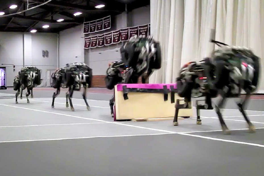 The cheetah is the first four-legged robot to run and jump over obstacles autonomously.