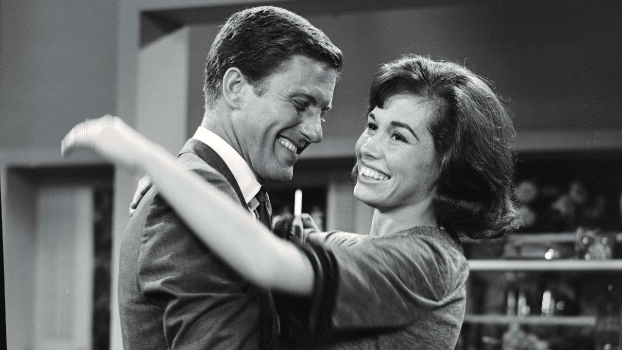 Rob and Laura Petrie set the standard for many a sitcom marriage. You had two gifted comic actors (Dick Van Dyke and Mary Tyler Moore) with chemistry to beat the band. Plus sitcom wives weren't expected to be sex symbols when "The Dick Van Dyke Show" first appeared in 1961.
